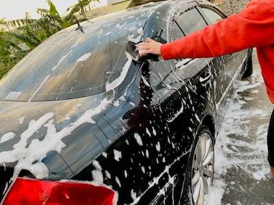 沖縄 手洗い 洗車