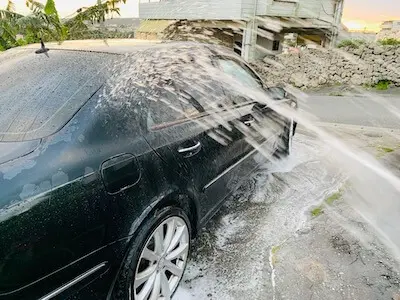 沖縄 水使い放題 洗車